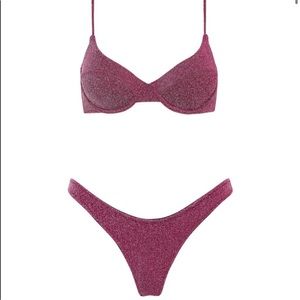 Triangle Macia Grape bikini- NWT
